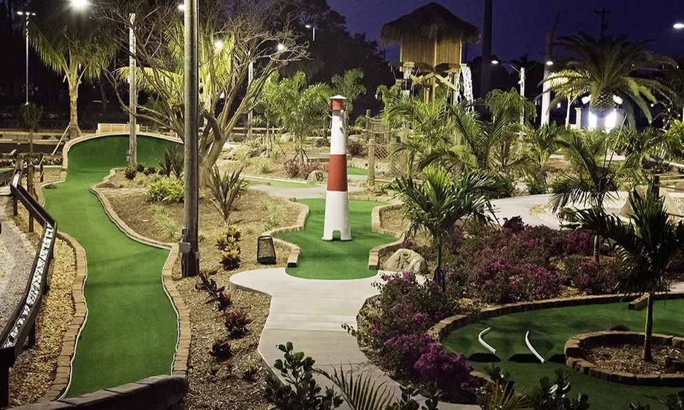 Deluxe Miniature Golf Course Experience