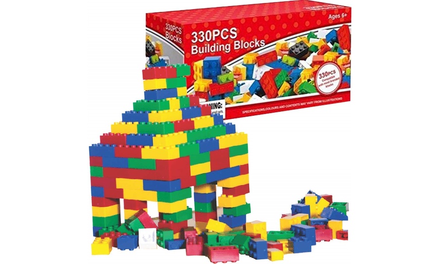 Image 1: 1, 2 o 3 set da 330 blocchi da costruzioni per bambini