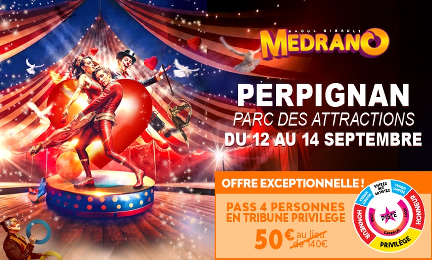 Image 1: « L'Amour du Cirque » du Grand Cirque Medrano à Perpignan
