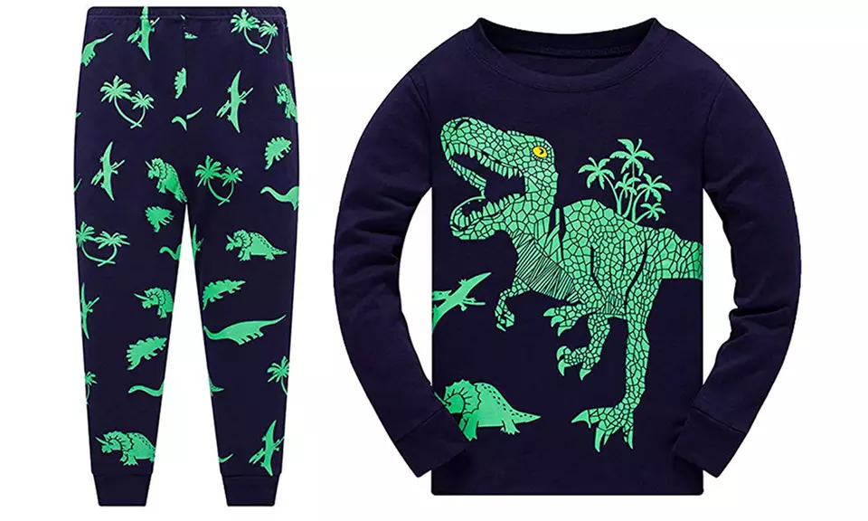 Ensemble de pyjama imprimé dinosaures - Primary Image