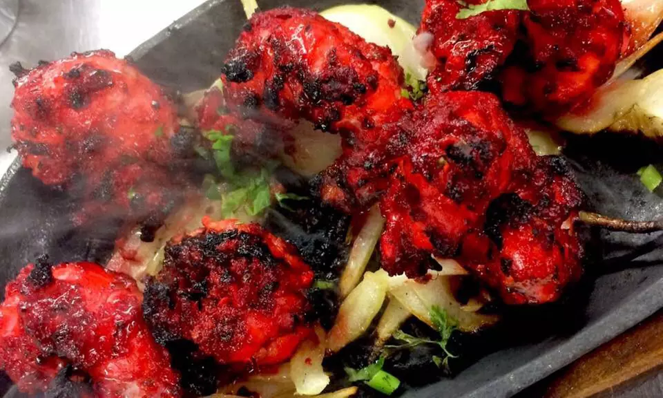 Indulge in a Luxury Two Course Indian Meal with Drinks for 1, 2 or 4