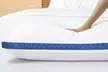 2Pack Gusseted Pillows - Microfiber Breathable Down Bed Pillow Pair by Lux Decor - Second Medium