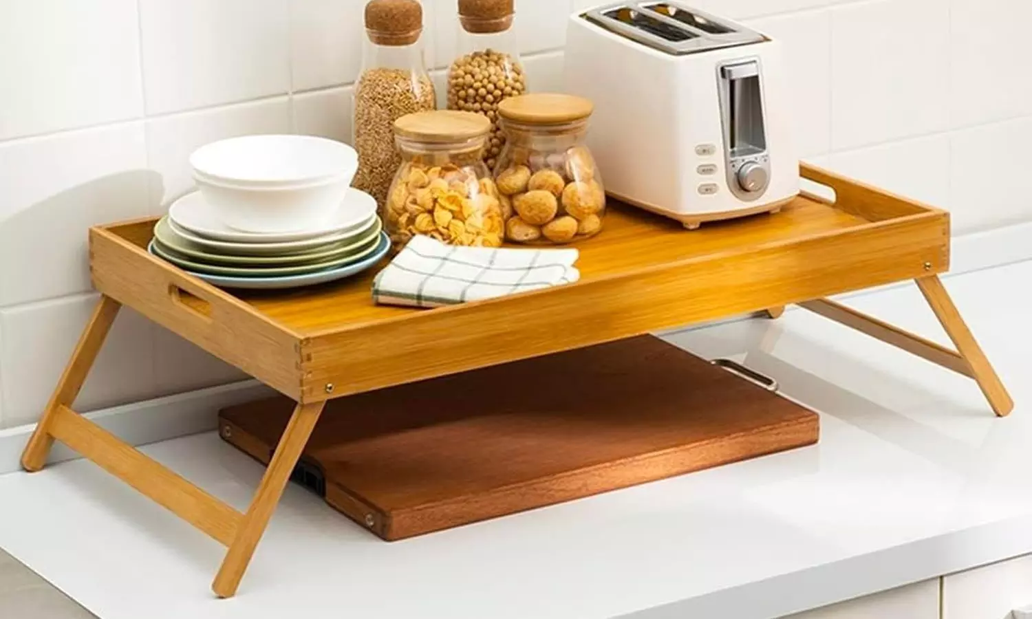 Selezione di tavolini portatili salvaspazio