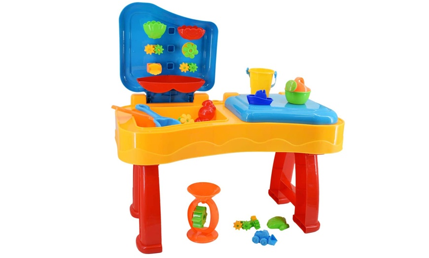 Image 17: Sand and Water Table Collection with Accessories and Lids