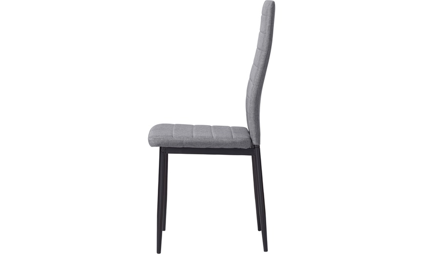 Image 9: 2 Scandinavische eetkamerstoelen