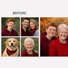 Image 10: Create One Image: Custom Digital Family Photo Merge– Add People /Pets
