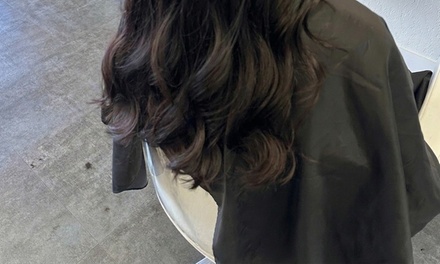 Women's Haircut - Liz at Caffeinated Glamour 

