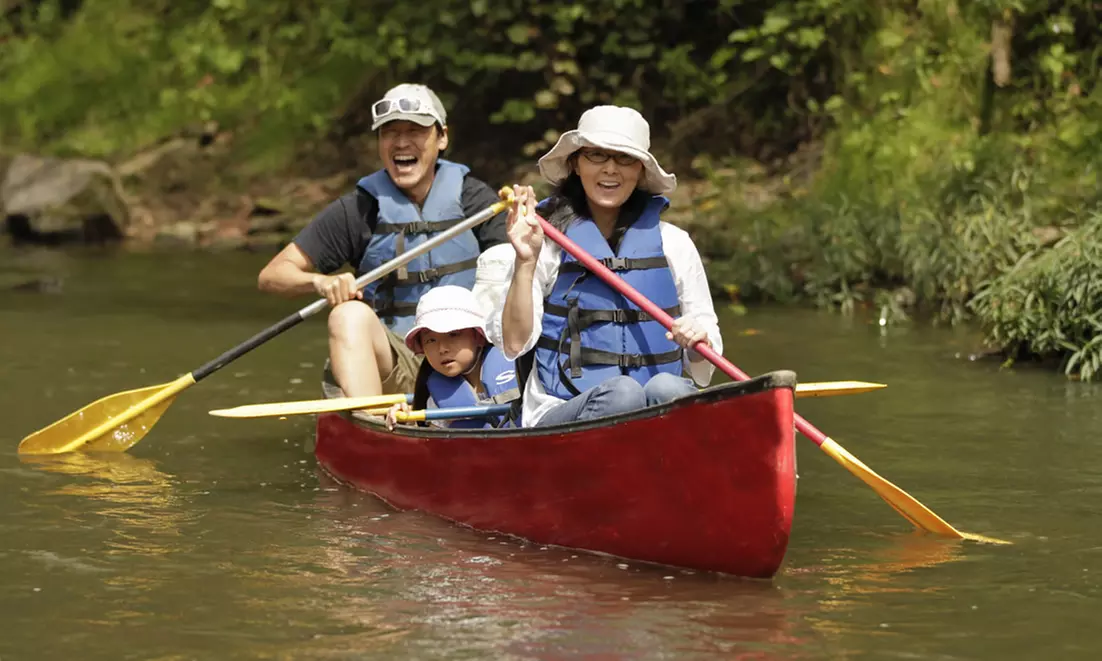 Canoe Tour or Canoeing Adventure from Hocking Hills Adventures (Up to 40% Off). Three Options Available. - Primary Image