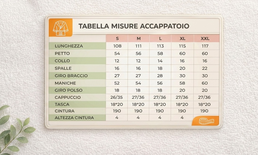 Image 3: Accappatoio unisex con cappuccio in spugna Sophie