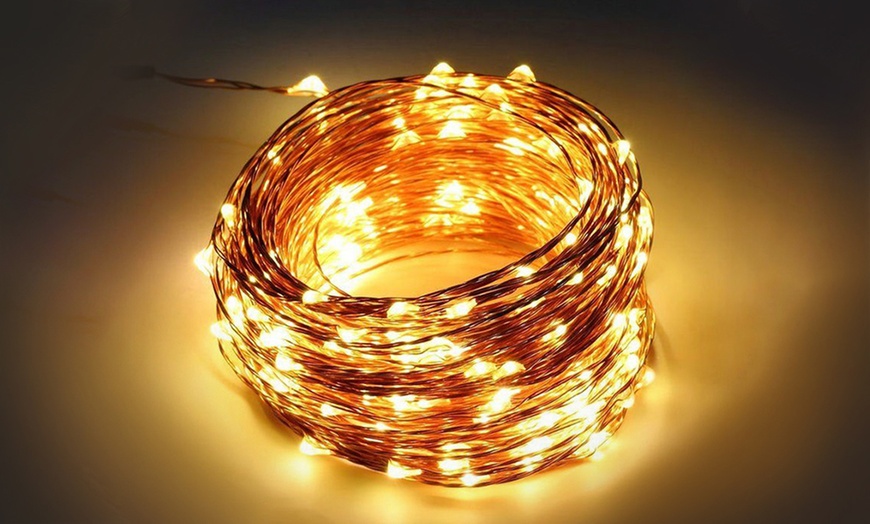 Image 10: Garden Solar Powered Fairy String Light