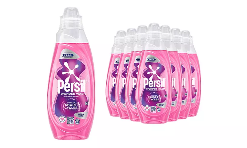 Persil Wonder Wash Liquid Detergent 1.08L (40 Wash) – 8 Pack
