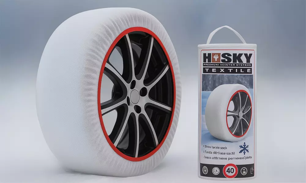 Paire de chaussettes à neige pour pneus