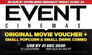 Event Cinemas: Ticket Combo