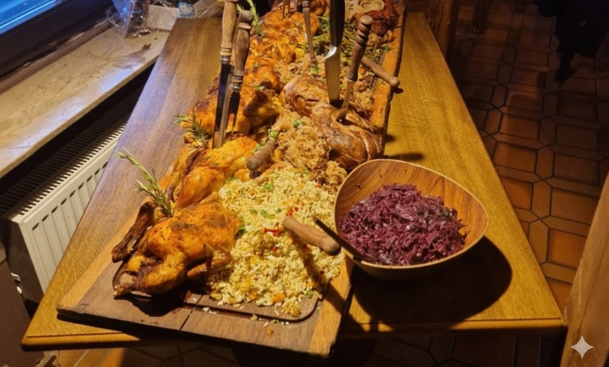 Image 2: Rittermahl wie beim König – Festliches 4-Gänge-Dinner für 2-4 Personen