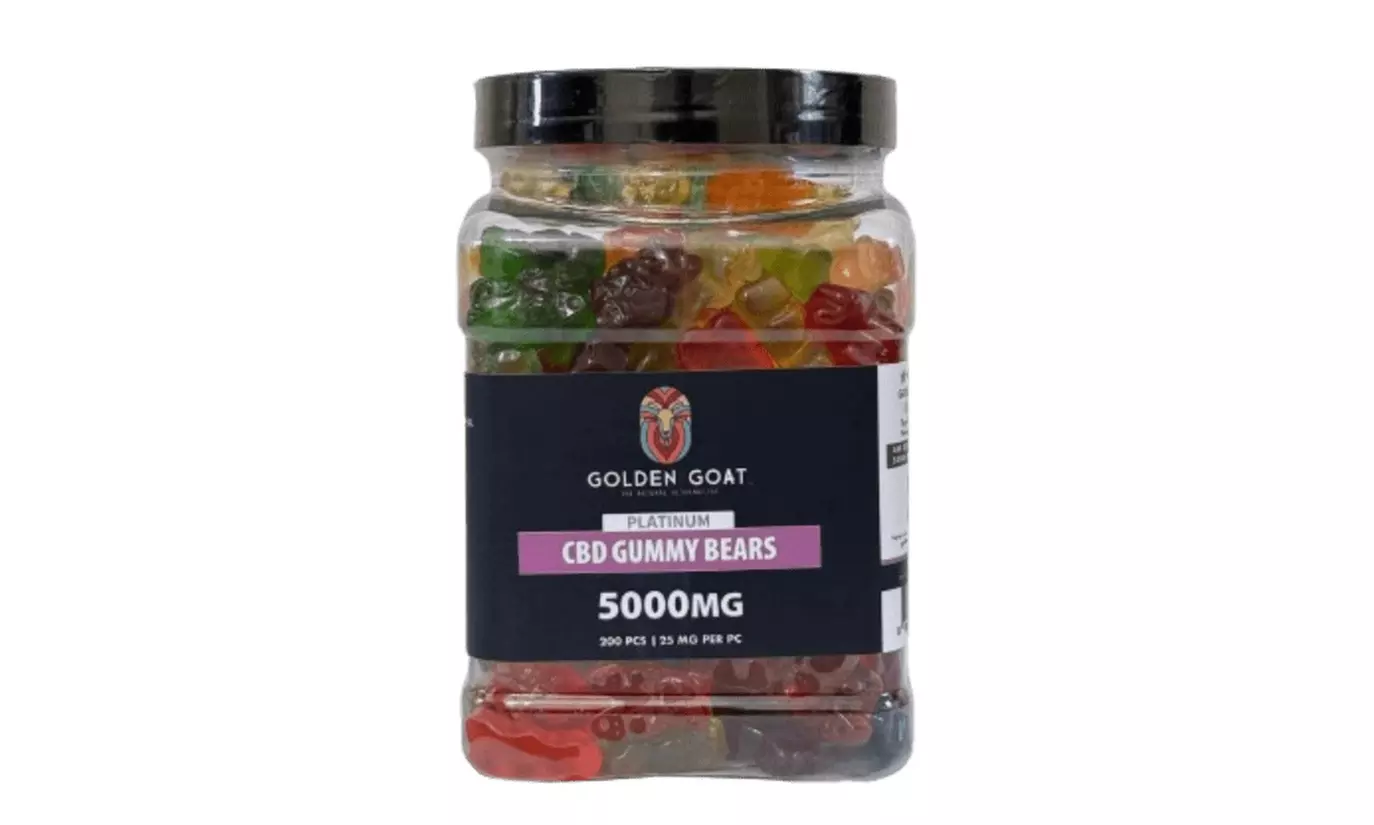 CBD 5000MG MEGA Gummy Collection by Golden Goat