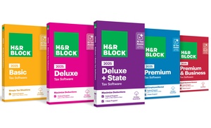H&R Block 2025 Tax Software – File Federal & State with Ease 