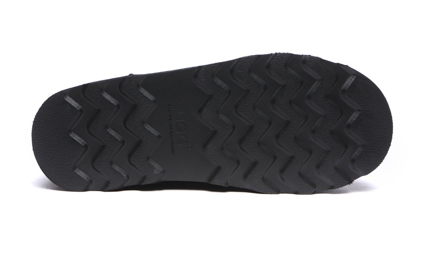 Image 13: Thick Bottom Mini Classic UGG