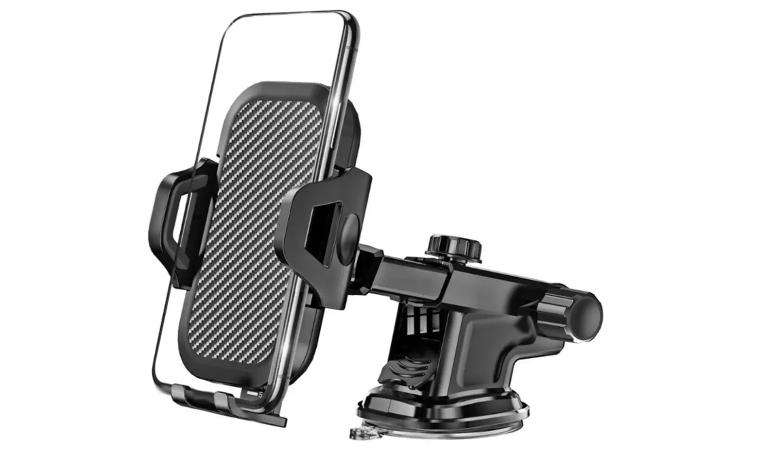 3-in-1 Dash Phone Mount for Car-Universal Holder for Phone Dashboard Windshield