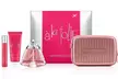 Coffret Mauboussin avec eau de parfum de 100 ml au choix, gel douche 75 ml, travel spray 20 ml et sac à bandoulière - Second Medium
