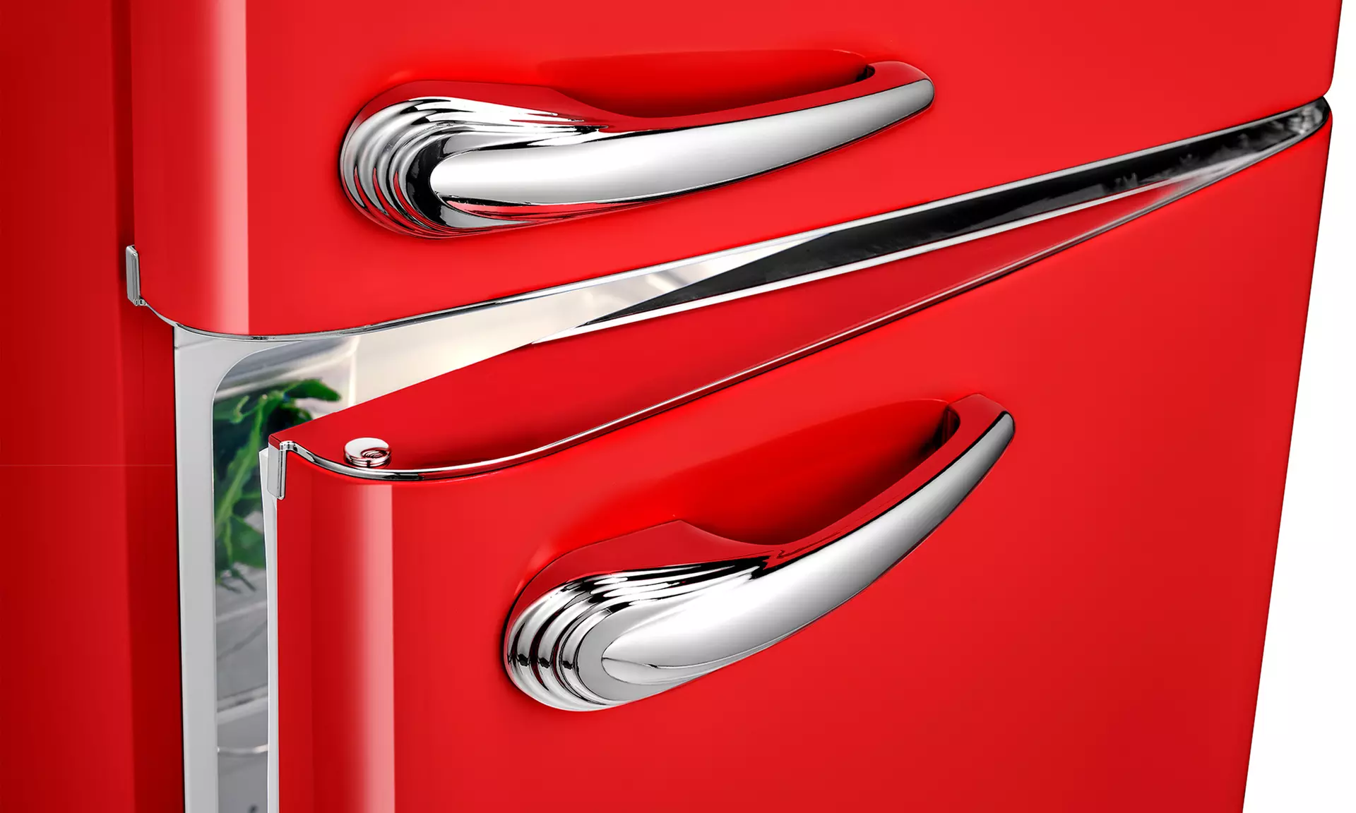 Réfrigérateur et congélateur style rétro Bomann 208 L