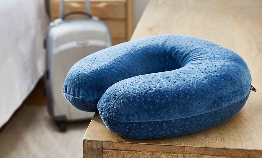 Image 2: PIKOLIN - Cuscino da viaggio per collo, supporto cervicale ergonomico