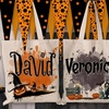 Image 5: Personalisierbarer Sammel-Korb oder Tasche im Halloween-Design