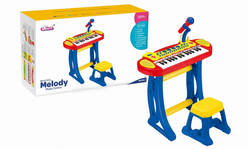 Image 2: Kids' Musical Keyboard Set