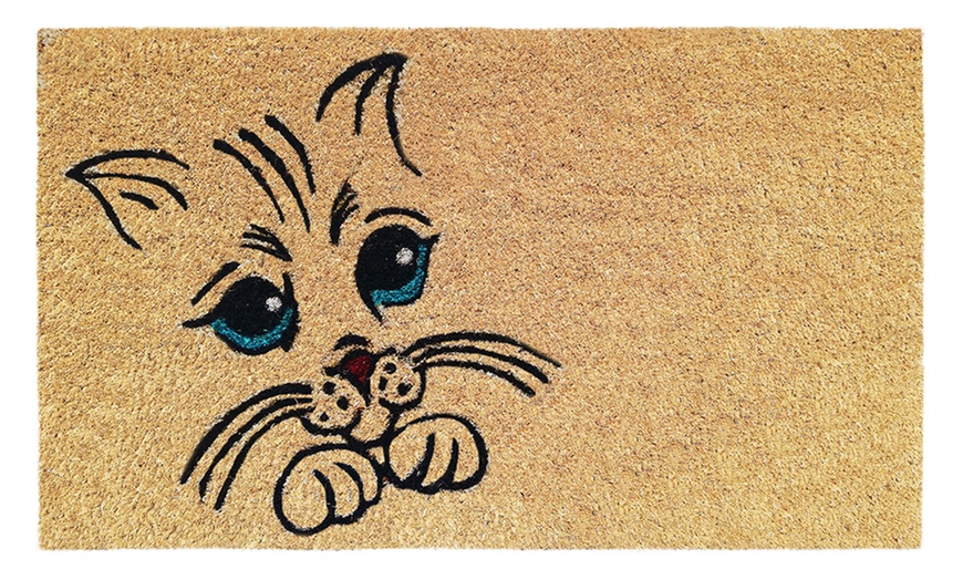 Image 53: Zerbino in cocco con retro antiscivolo