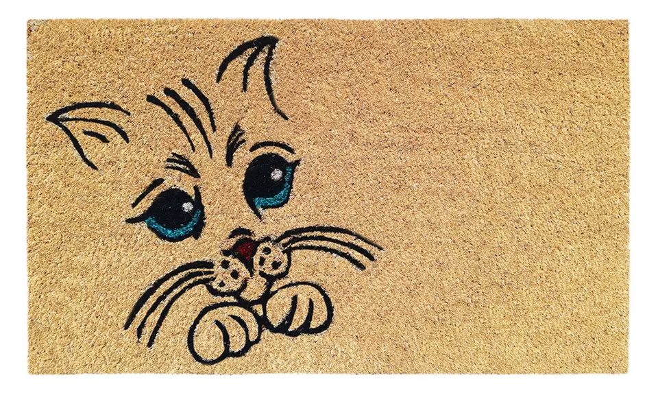 Zerbino in cocco con retro antiscivolo