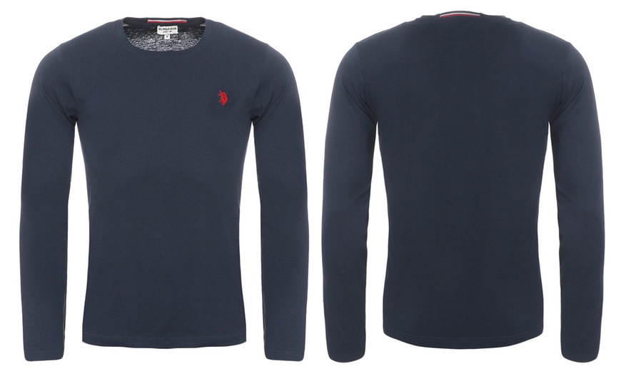 Image 5: Polo à manches longues pour homme de US Polo Assn