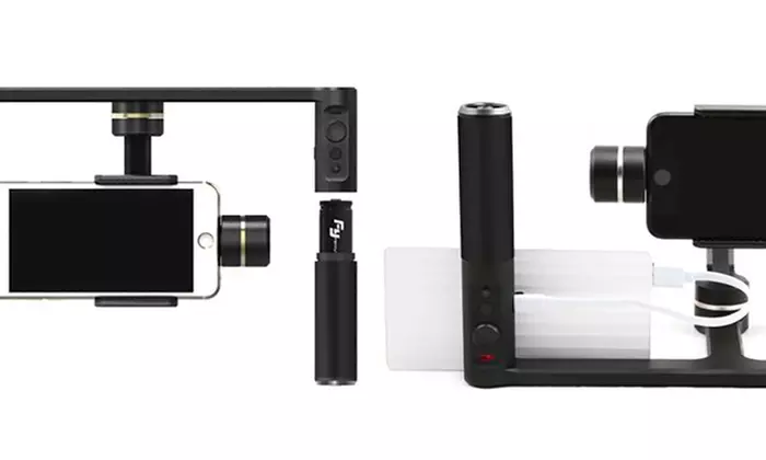 Feiyu Tech SPG Plus 3-Axis Gimbal Rig for iPhone - Second Medium