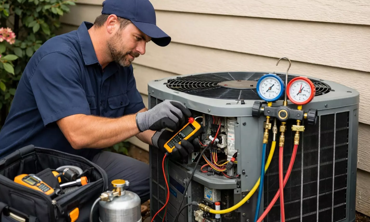 Professional Care Awaits: Summer A/C Tune-Up and System Inspection for One Unit by Koldwin ( Up to 56% Off ) - Primary Image