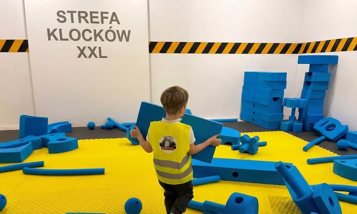 Kreatywna zabawa w klimacie budowy: wejściówki na salę zabaw Diggers