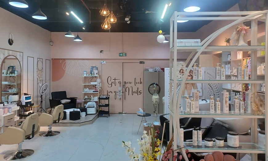 Image 2: Wash, Cut, Blow-Dry, Olaplex Treatment, Full Head Highlights, and More