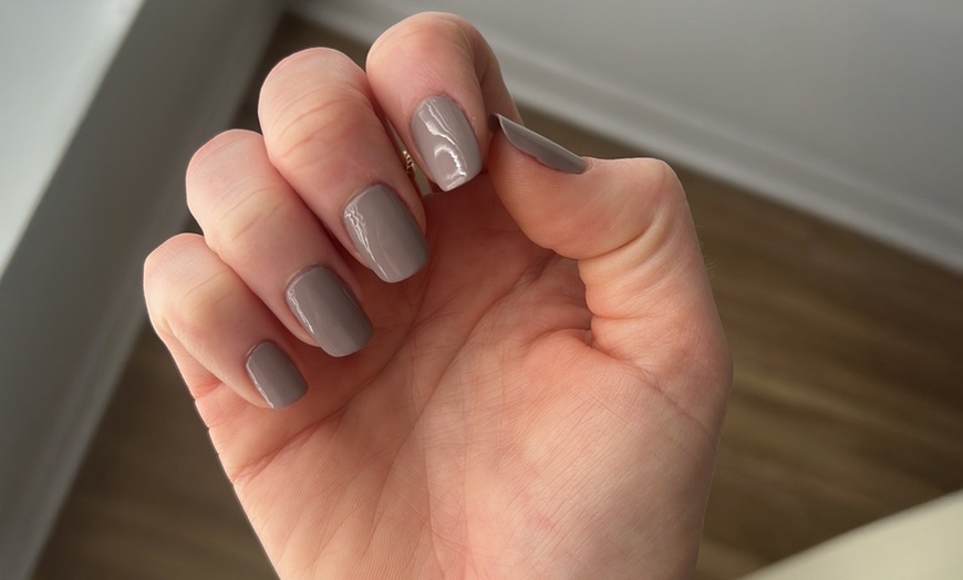 Image 3: Discover The Spa's Dazzle Dry Polish Manicure and Pedicure Options, with up to 30% off for an unmatched pampering experience