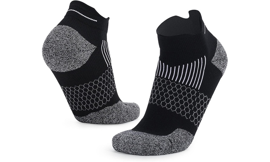 Image 7: 1 oder 6 Paare Sport-Knöchel-Socken für Damen oder Herren