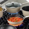 Image 1: 10 Pieces Aluminum Alloy Cookware Set 