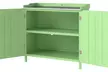 Outsunny Wooden Garden Storage Cabinet and Potting Bench - Image 6