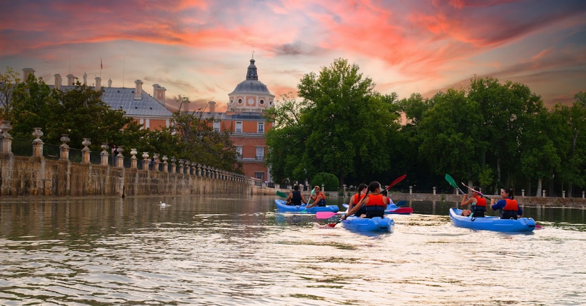 Tour guiado en kayak por el río Tajo en Madrid