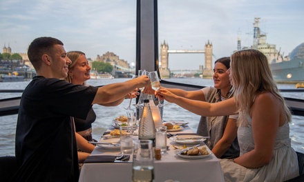 One Ticket for London Dinner Cruise on the River Thames (Monday-Friday) - City Experiences