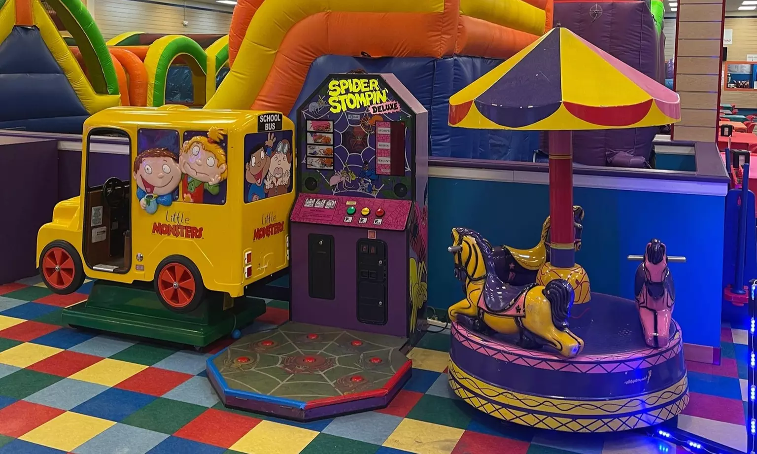 Indoor Inflatable Fun Play Wristbands or VR Rides!