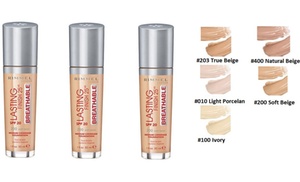 3x Rimmel Lasting Finish Foundation