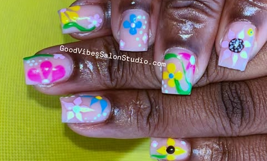 Image 18: Manicures with Color Coat, Gel, French or Acrylic + Gel Polish Options