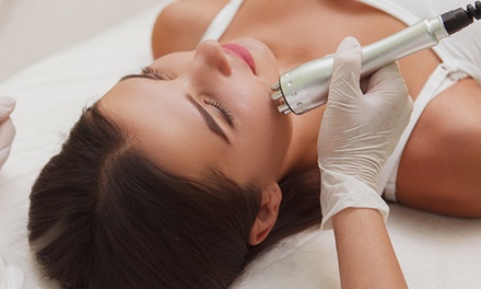 One 60-Minute Facial with microderm ,collagen mask and Led - Saharmedical Health And Cosmetic Clinic