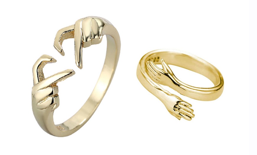 Image 8: Heart or Hug Ring