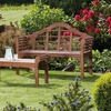 Image 1: Acacia Lutyens Garden Furniture Set