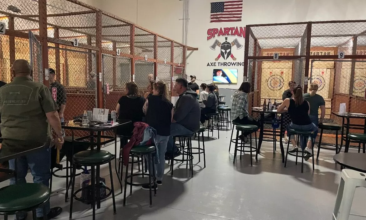 Exciting 90-Minute Axe-throwing Session Awaits at Spartan Axe Throwing