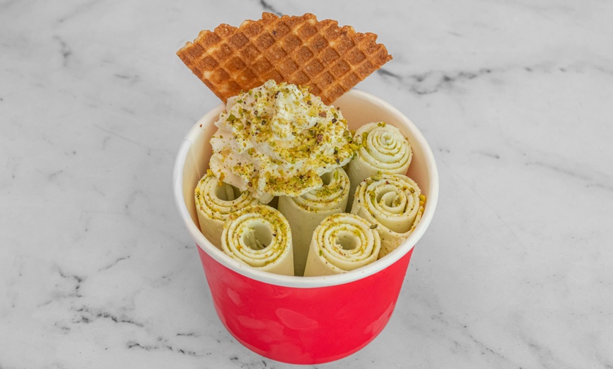 Image 4: Rolled Ice Cream Cups for One or Two People