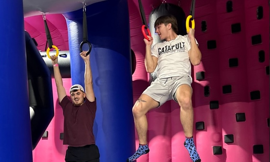 Image 6: Enjoy w/ 60, or 120-Min Jump Pass for 1, 2, or 4 Person Valid Any Day