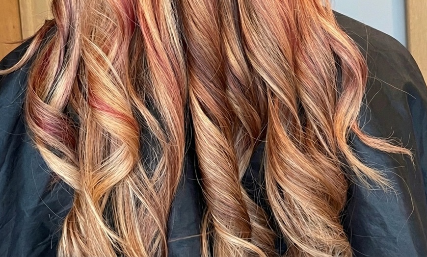 Image 6: Haircut, Condition and Blowout with Highlights, Balayage Options